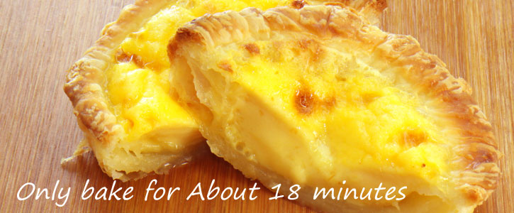 ご家庭でも簡単!焼きたての美味しさ