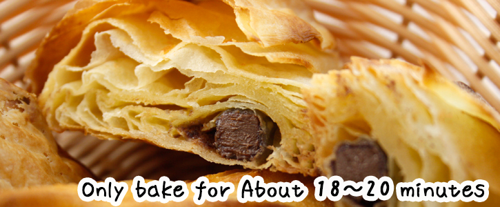 ご家庭でも簡単!焼きたての美味しさ