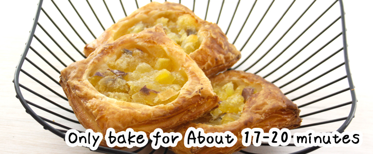 ご家庭でも簡単!焼きたての美味しさ