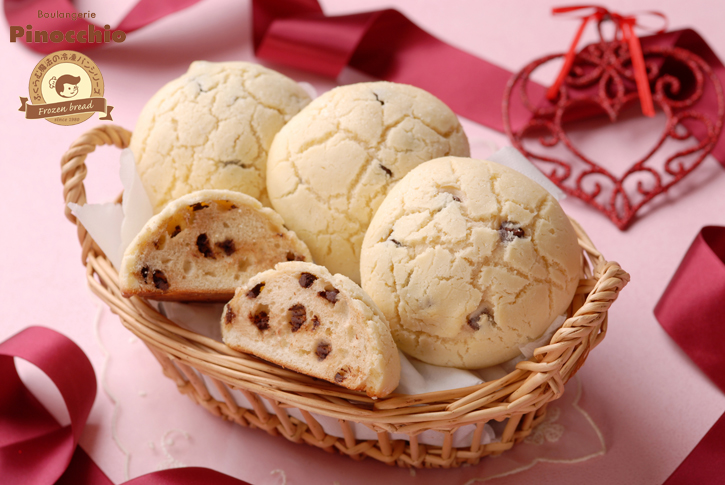 ふくらむ魔法のメロンパン(チョコチップ)