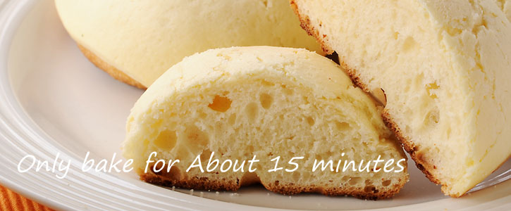 ご家庭でも簡単!焼きたての美味しさ