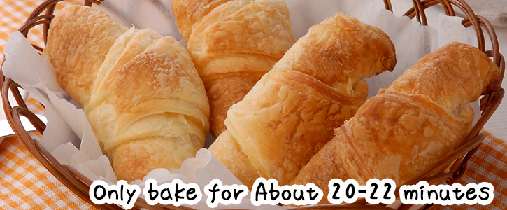 ご家庭でも簡単!焼きたての美味しさ